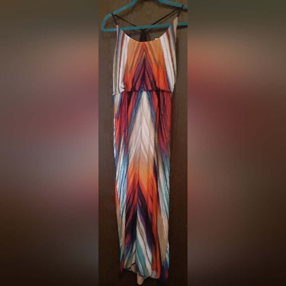 Multicolor Maxi Dress